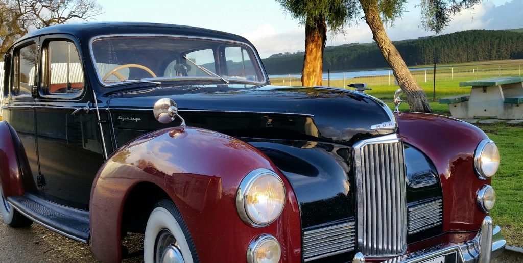 Bernie — wedding car photograph