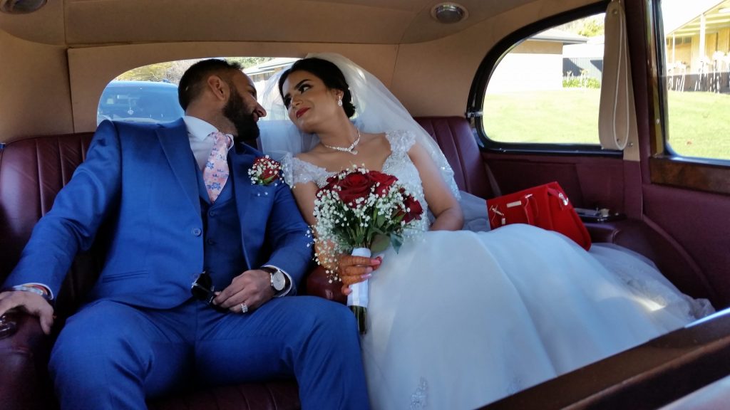 Clyde — wedding car photograph