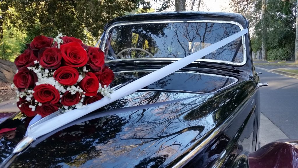 Clyde — wedding car photograph