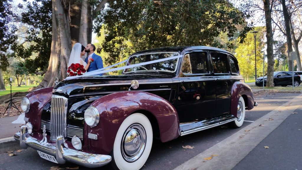 Clyde — wedding car photograph