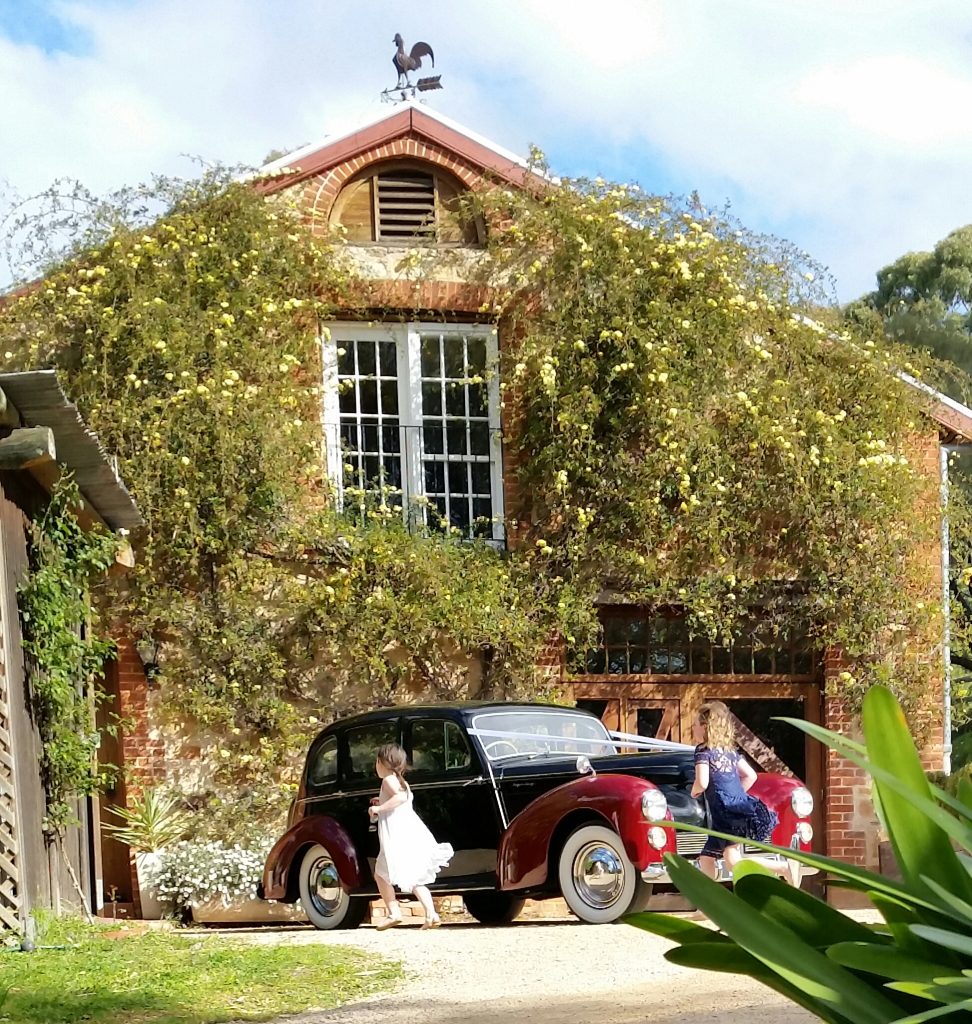 Bernie — wedding car photograph
