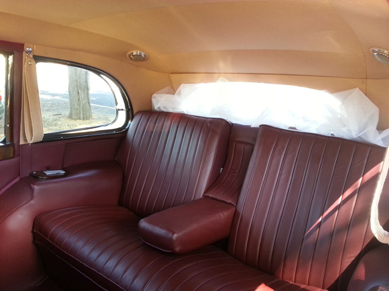 Macphersons wedding car photograph