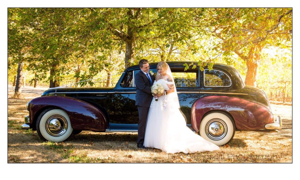Clyde — wedding car photograph