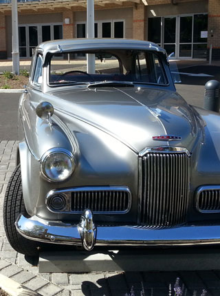 Macphersons wedding car photograph